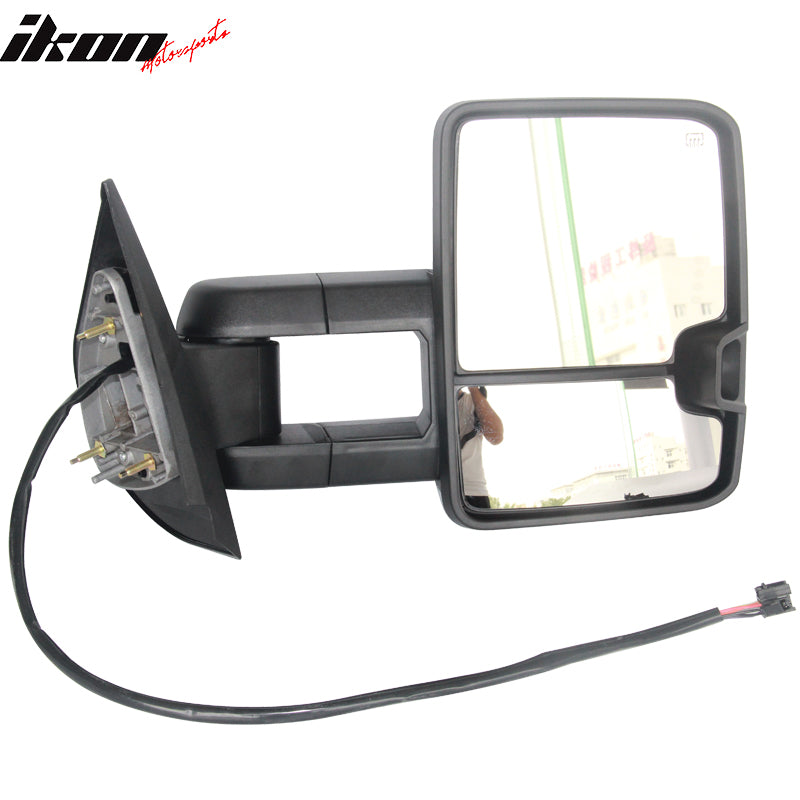 Fits 07-14 Silverado Towing Mirror Power Heat Signal Arrow Clearance Light