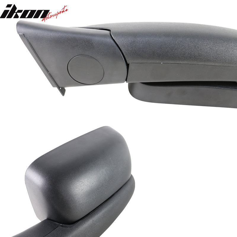 Fits 98-01 Ram 1500 2500 3500 Side View Tow Mirrors Power Heated Left Right 2PC