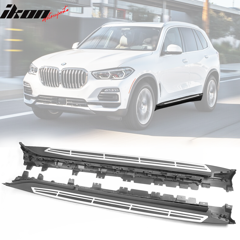 2019-2025 BMW X5 G05 OEM Style Polish Aluminum Running Board