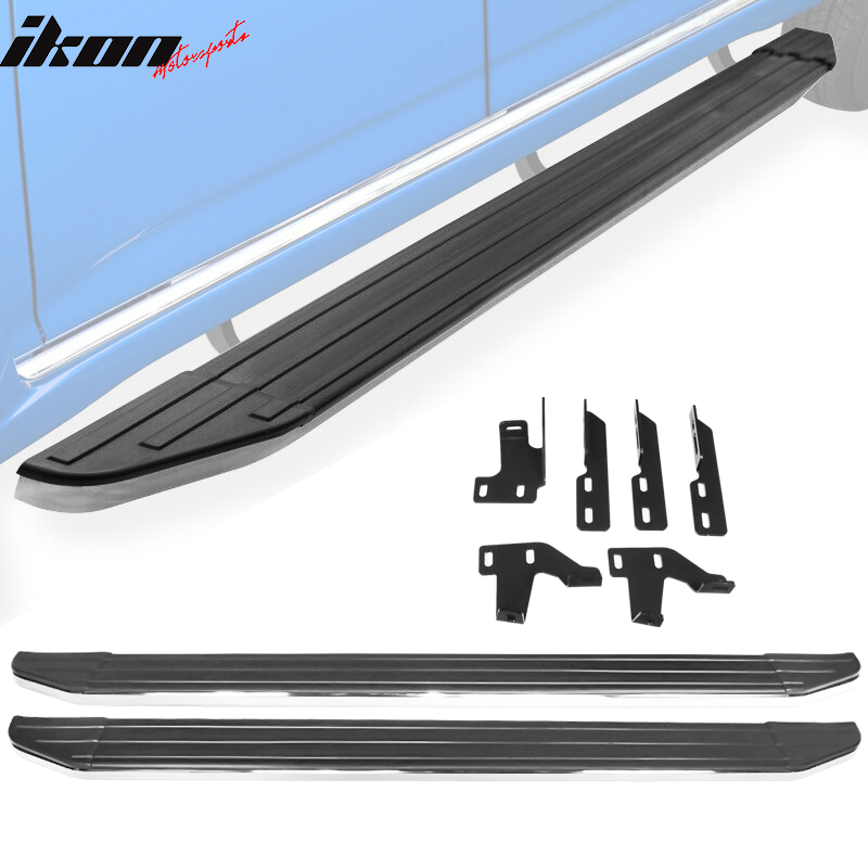 2009-2015 Honda Pilot V2 Style Running Boards Side Step Bars Aluminum