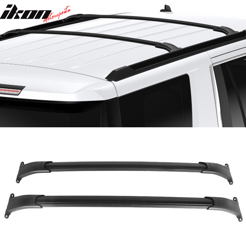 2015-2020 Chevy Tahoe Suburban Escalade OE Black Roof Rack Aluminum