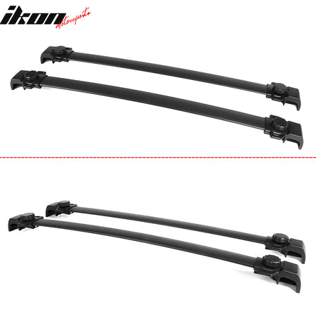 Fits 14-23 Jeep Renegade OE Factory Style Aluminum Roof Rack Cross Bars Pair