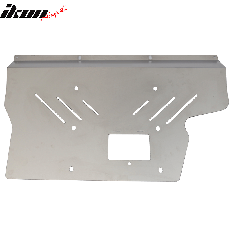 2015-2017 Subaru WRX Silver Splash Shield Skid Plate Aluminum