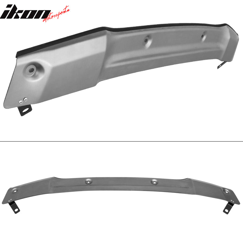 Fits 17-19 Honda CRV CR-V Stainless Steel Silver Front Bumper Reinforcement