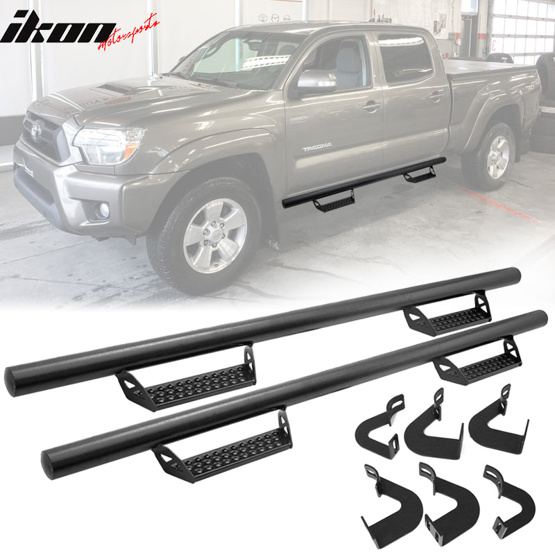 2005-2022 Toyota Tacoma Double Cab BCT Style Running Boards Nerf Bars