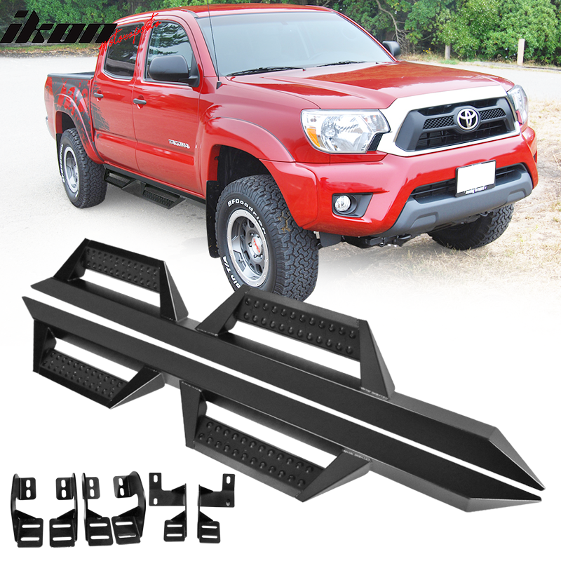 2005-2023 Toyota Tacoma Double Cab BZ Style Running Boards Nerf Bars