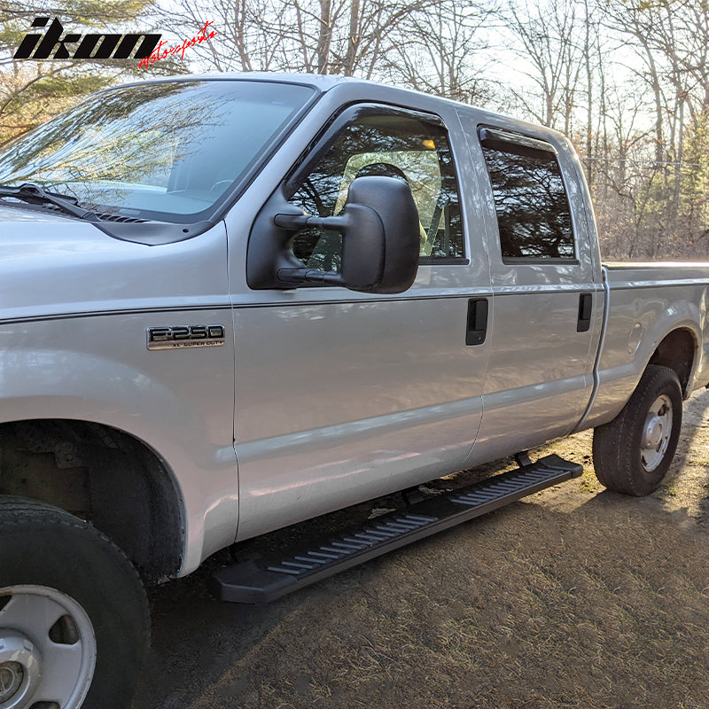 Fits 99-16 Ford F250 Superduty Crew Cab V Style Running Boards