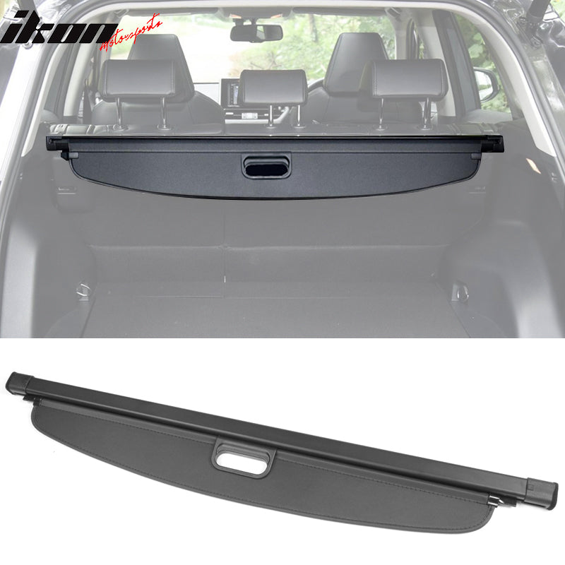 2019-2024 Toyota RAV4 & RAV4 Prime Black Cargo Cover Vinly Aluminum