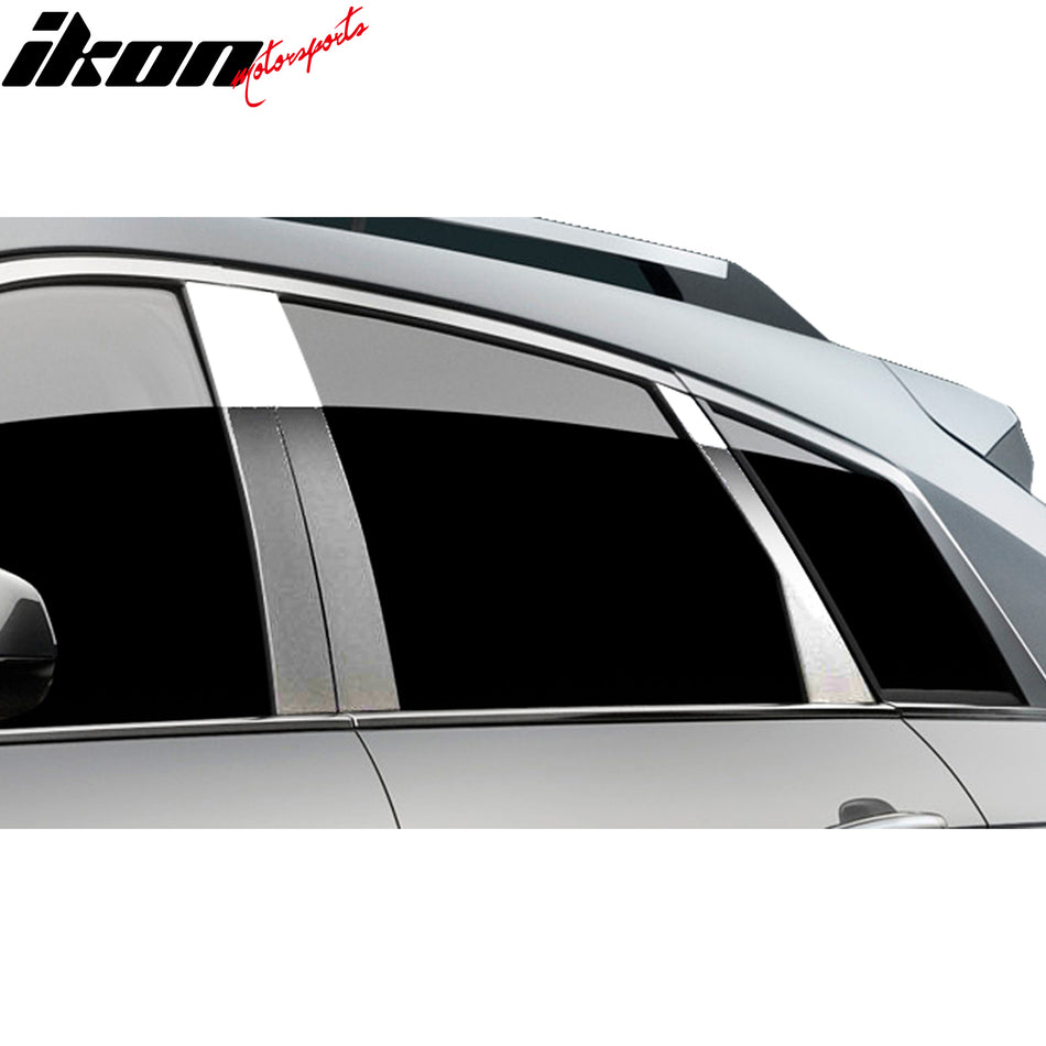 2010-2016 Cadillac SRX Mirror Finish Pillar Posts Stainless Steel