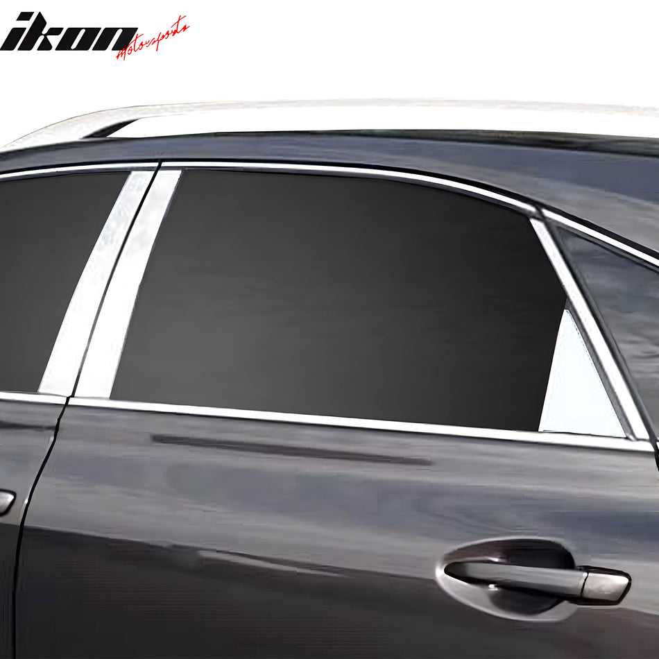 2010-2015 Lexus RX350 Mirror Finish Pillar Posts Stainless Steel