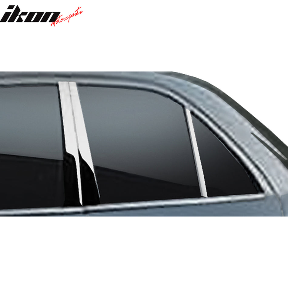 1994-2000 Benz C-Class W202 Mirror Finish Pillar Posts Stainless Steel