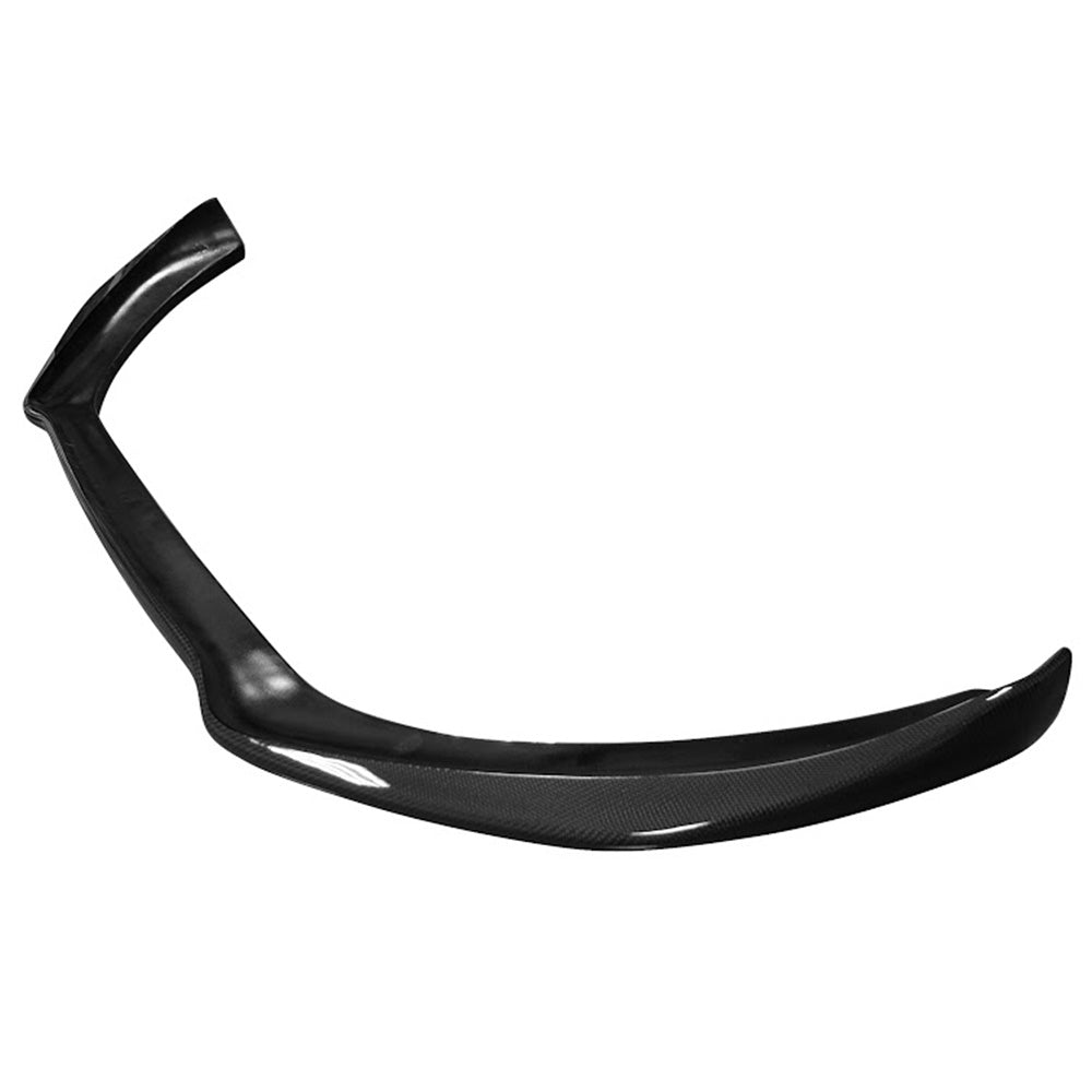 Fits 14-16 Audi A5 Quattro P Style Front Bumper Lip Spoiler - Matte Carbon Fiber