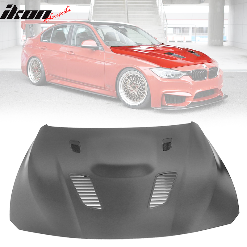 Fits 12-20 BMW F30 F31 F32 F33 F36 GT Type Front Hood Bonnet Vent