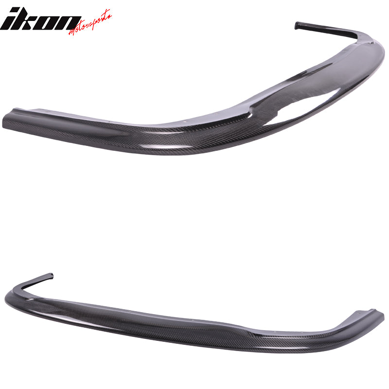 Fits 01-02 Subaru WRX STI DP Style Front Bumper Lip Spoiler Matte Carbon Fiber