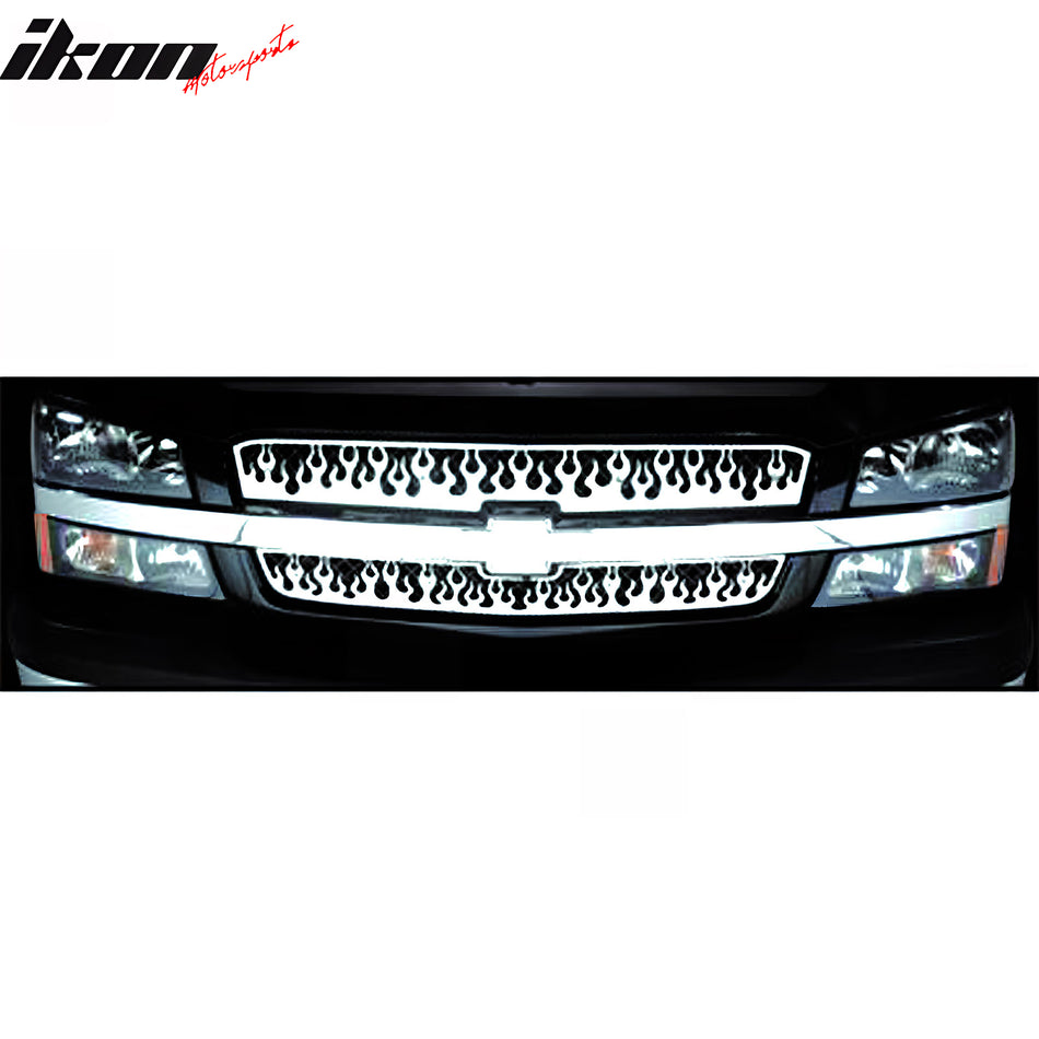 2003-2006 Chevrolet Silverado 1500 2500 3500 HD Chrome Front Grille