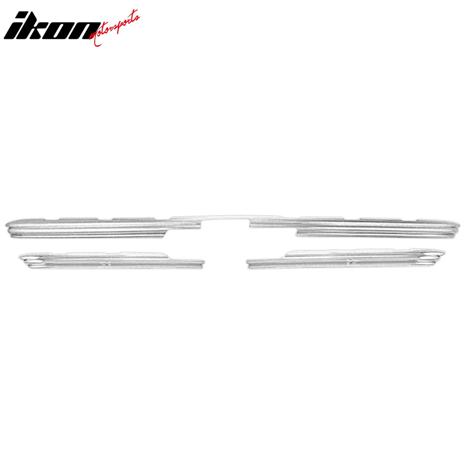 2014-2020 Chevy Impala LS Chrome Front Bumper Upper Insert Grille ABS