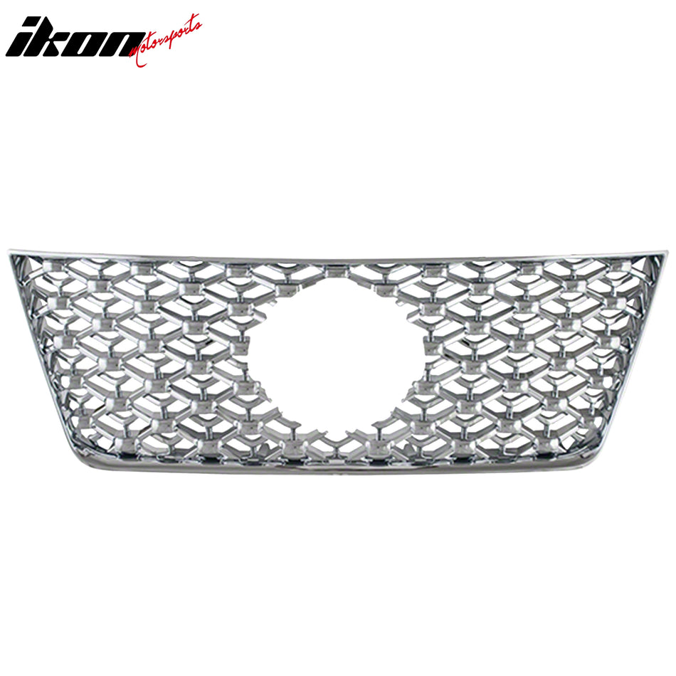 2013-2014 Nissan Pathfinder Chrome Front Bumper Hood Insert Grille ABS