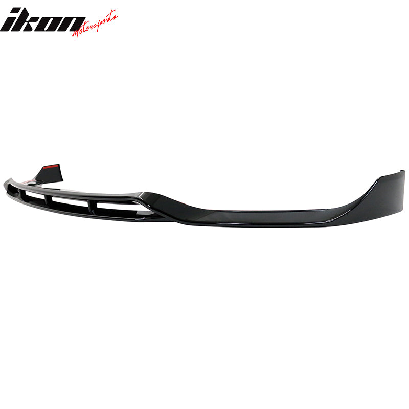 Fits 21-23 BMW G30 G31 LCI 5-Series Front Bumper Lip Gloss Black Chin Spoiler