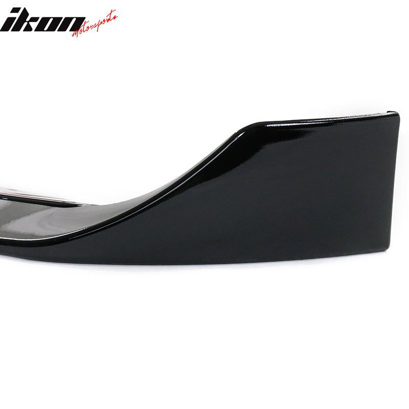 Fits 21-23 BMW G30 G31 LCI 5-Series Front Bumper Lip Gloss Black Chin Spoiler