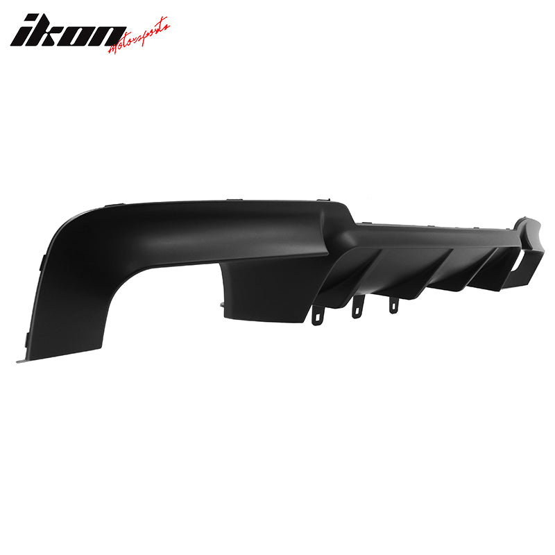 Fits 11-16 BMW F10 5 Series M Sport M5 Style Rear Bumper Lip Diffuser Body Kit