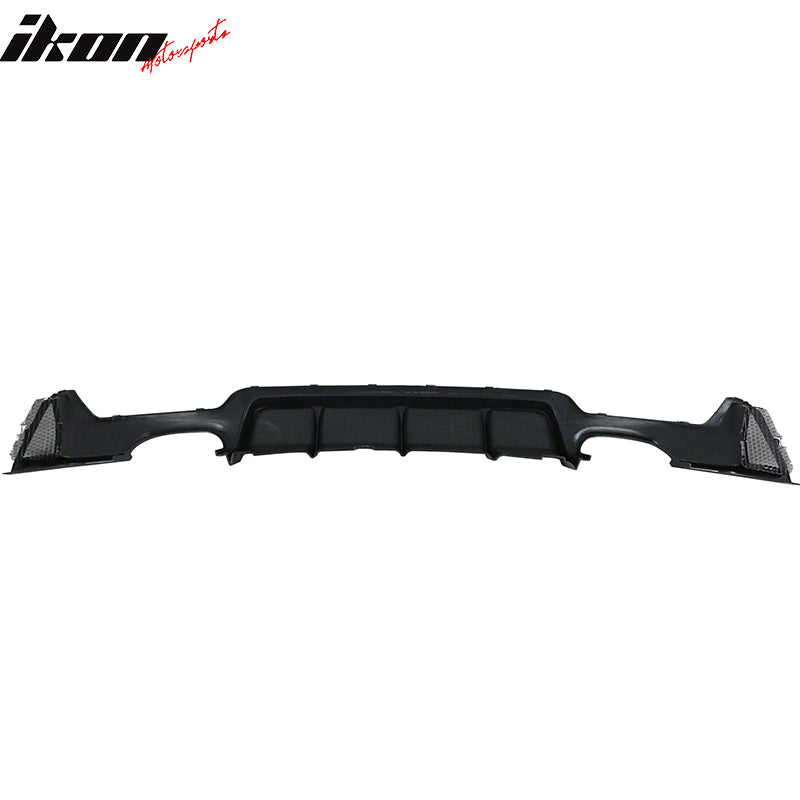 Fits 14-20 BMW F32 435i 440i M Performance Rear Bumper Lip Diffuser Quad Outlet