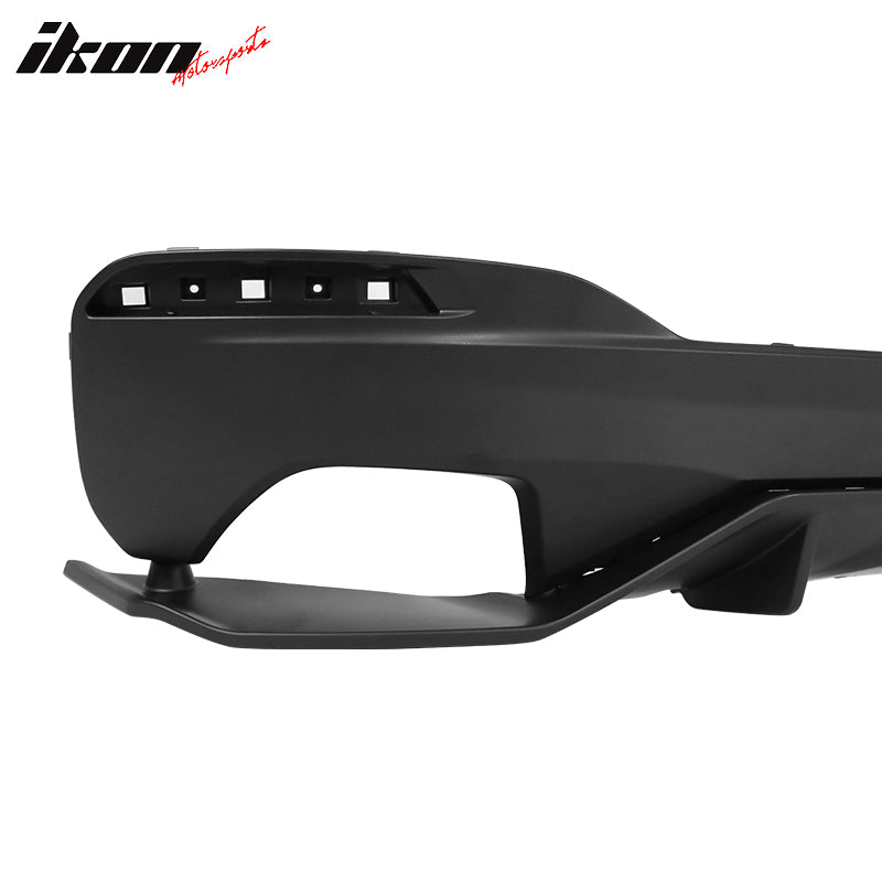 Fits 17-22 BMW 5 Series G30 M Sport MP Style Type 2 Rear Bumper Lip Diffuser PP