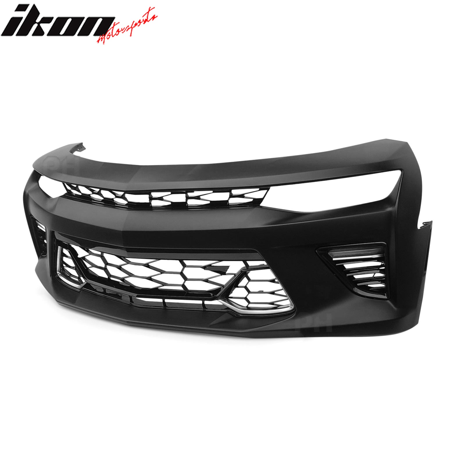 Fits 16-18 Chevy Camaro SS 50th Anniversary Front Bumper Conversion With DRL PP