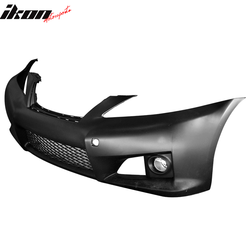 Fits 06-08 IS250 IS350 ISF Style Front Bumper Conversion No PDC w Foglight PP