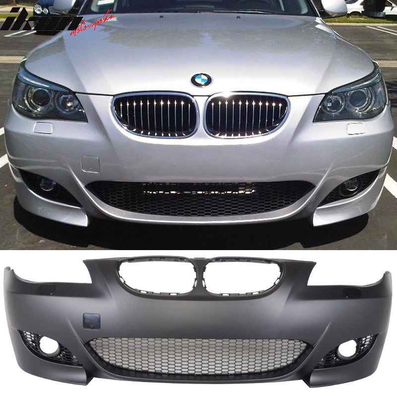 Fits 04-10 E60 E61 5-Series M5 Front Bumper Fog Cover-PP