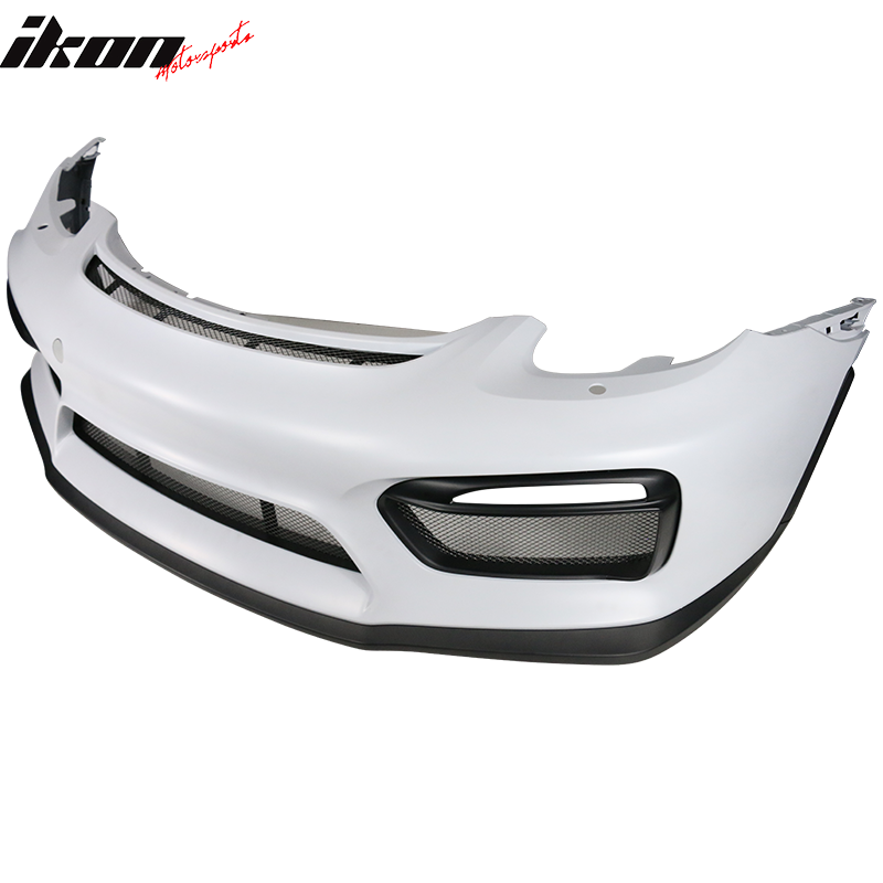 Fits 13-16 Cayman Boxster GT4 Style Front Bumper Cover + 2PCS Front Side Fenders