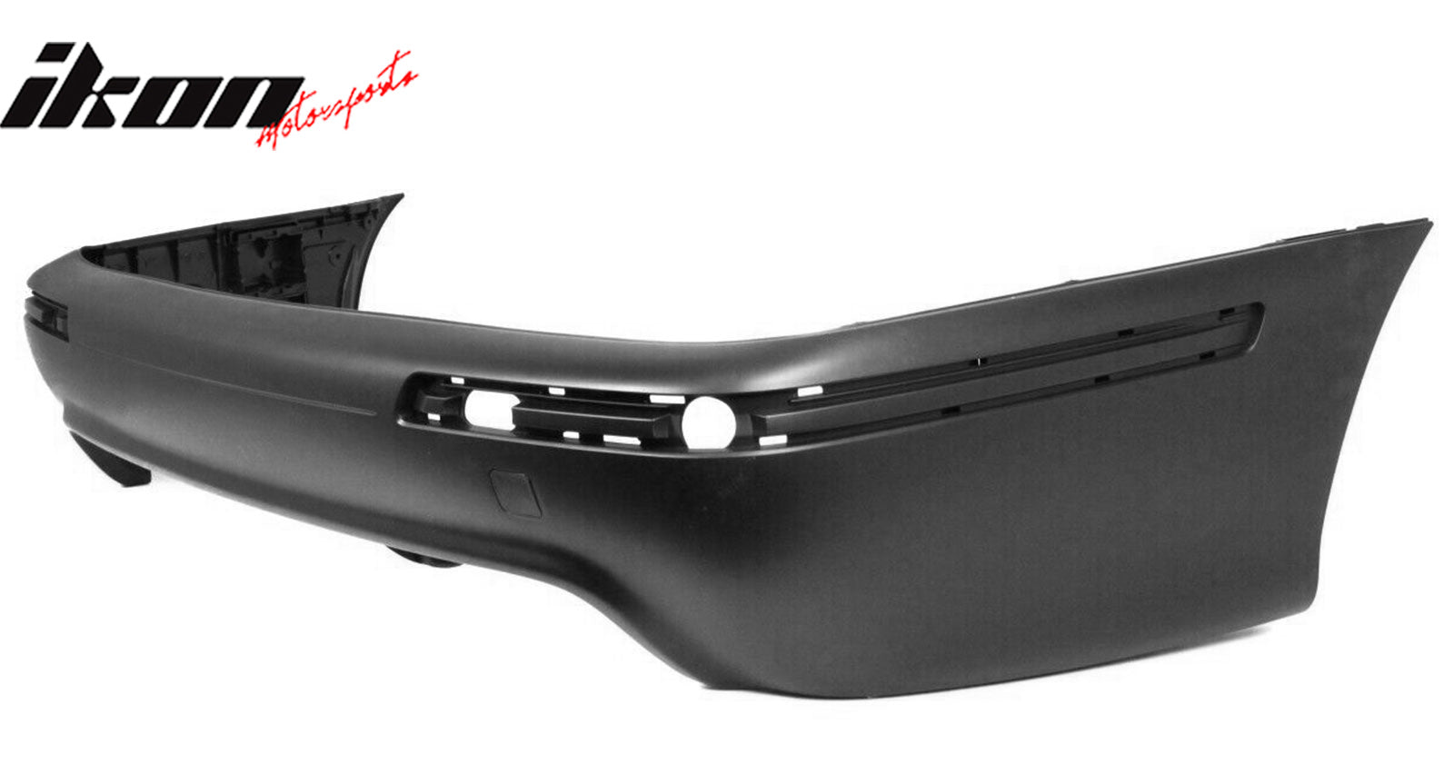 Fits 97-03 BMW E39 5-Series M5 Style Rear Bumper Cover W/Twin Muffler Single Out