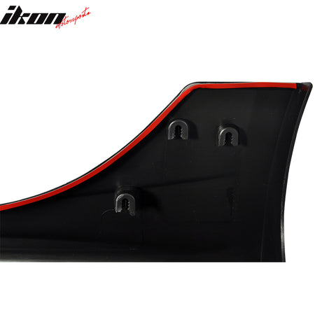 Fits 08-15 Mitsubishi Lancer EVO Side Skirts Extension Pair - PP