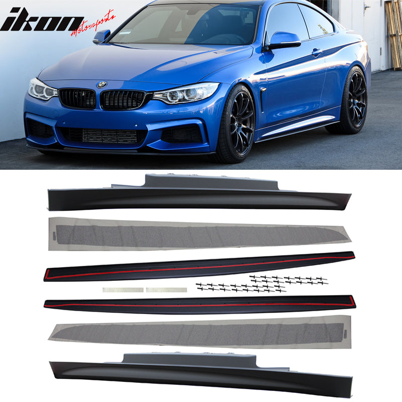 2014-2020 BMW F32 F33 MP Style Side Skirts + Panel Sill Decal Stickers