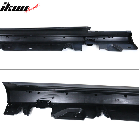 Fits 15-18 Mercedes-Benz W205 C-Class C63 AMG Style Side Skirts Rocker Panel 2PC