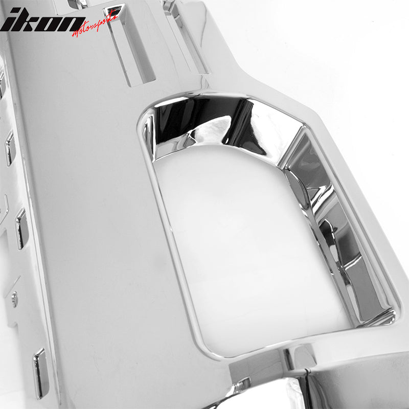 Fits 14-15 GMC Sierra 1500 Front Bumper Skid Plate Chrome