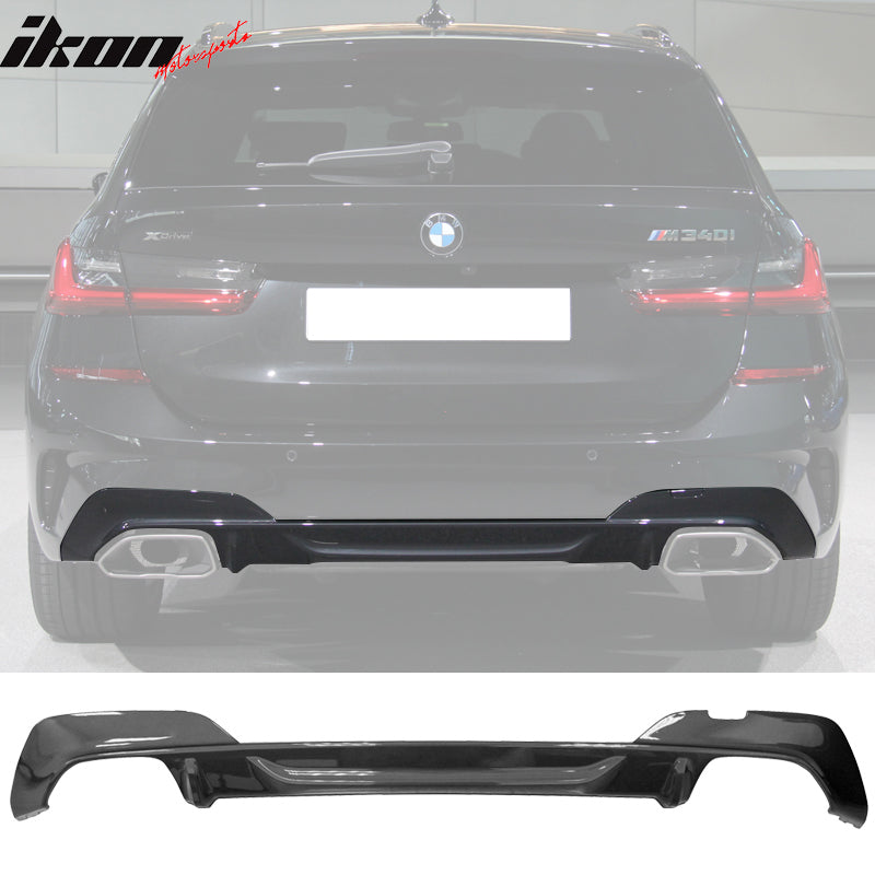 2019-2022 BBMW G20 M-Tech M Sport M340i Unpainted Rear Bumper Lip