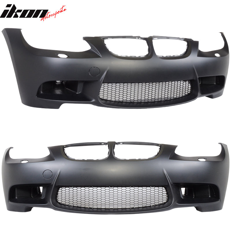 Fits 07-10 E92 E93 M3 Front Bumper Conversion & Air Duct & H Style Front Lip