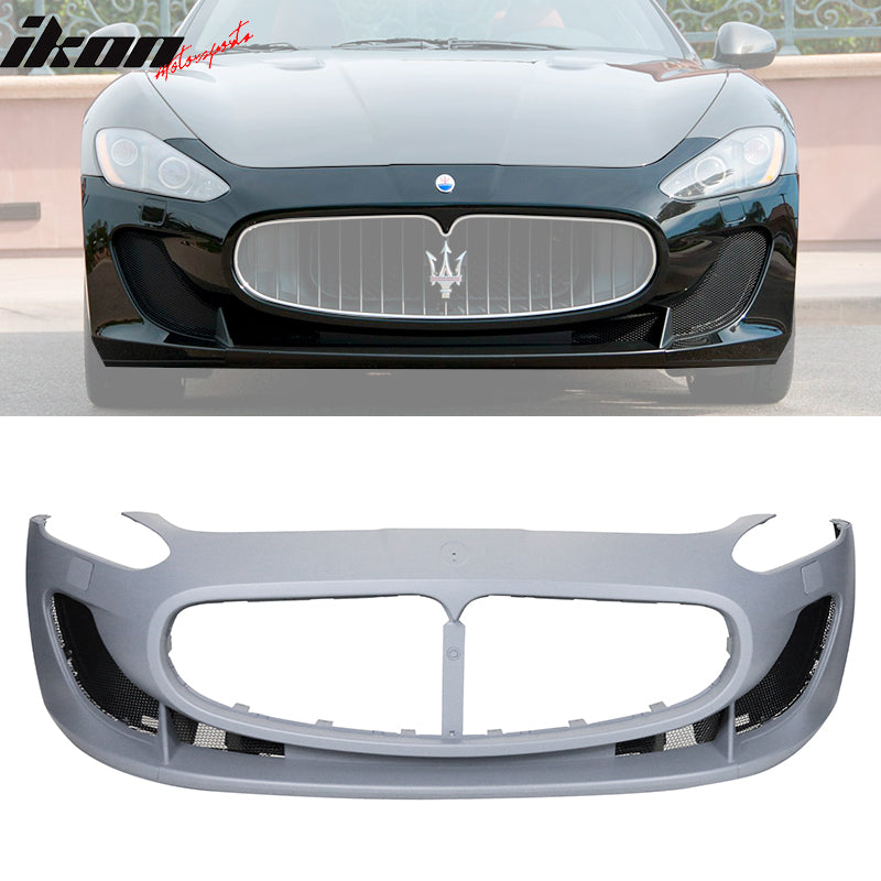 Fits 08-18 Maserati GranTurismo MC Style Front Bumper Cover Unpainted