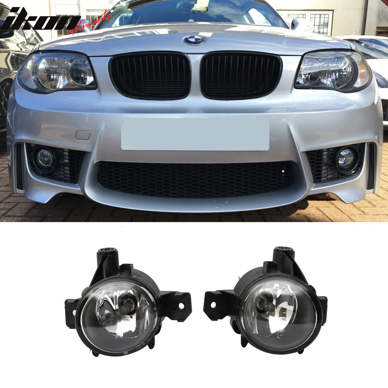 2007-2011 BMW E82 1 Series Coupe Pair Fog Lights Lamp Replacement