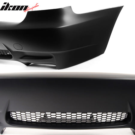 Fits 07-13 BMW 3 Series E92 Coupe M3 Style Rear Bumper Covere Conversion PP