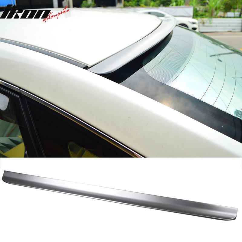 Fits 08-12 Honda Accord 8th Gen PU Flexible Rear Roof Spoiler