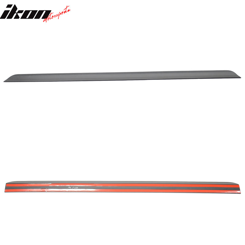 Fits 01-05 Audi A4 B6 Unpainted Black Roof Spoiler - PUF