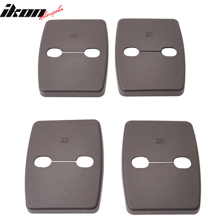 BMW F31 F11 Door Latch Striker Catch Bracket Cover Cap 4 PC - PP