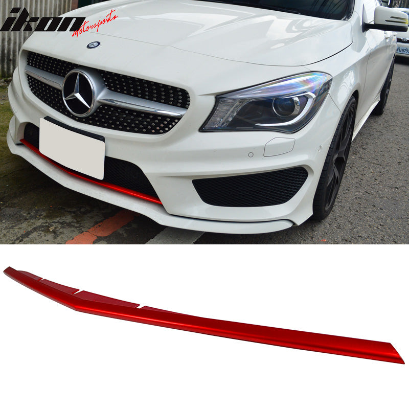 2014-2018 Mercedes Benz CLA-Class W117 Front Bumper Lip Cover ABS