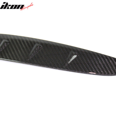 Fits 16-19 BMW X6 F16 Carbon Fiber CF Added-on Side Fender Air Vent Cover Trim