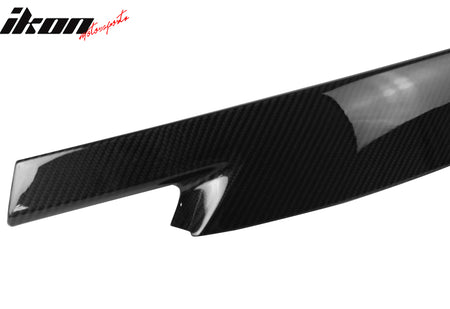 Fits 16-25 Mazda MX5 MX-5 Miata Carbon Fiber CF Front Bumper Air Dam Grille Trim