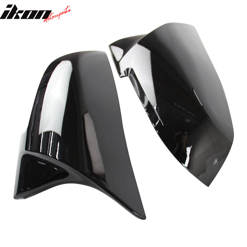 Fits BMW E84 F20 F22 F32 F33 M4 2PCS Replacement Side Mirror Covers Gloss Black