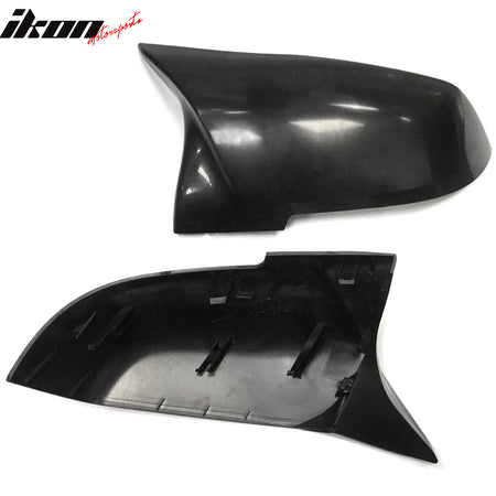 Fits 09-15 BMW E84 X1 OE Replacement M Sports Upgrade Matte Black Mirror Cover