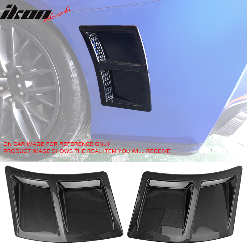 2015-2021 Subaru WRX STI Style Painted #61K Rear Side Fender Vent ABS