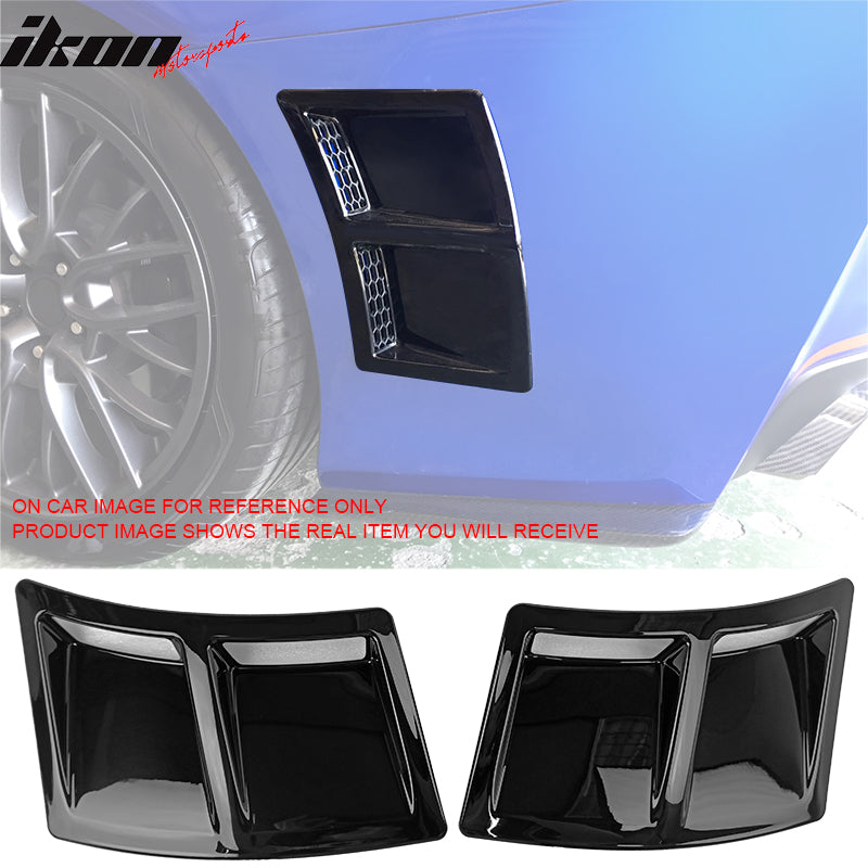 2015-2021 Subaru WRX STI Style Painted #D4S Rear Side Fender Vent ABS